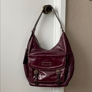 Leather Tignanello Shoulder Handbag